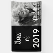 Klasse van de High School Reunion Party 2019 Spandoek (Verticaal)