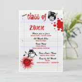 Klasse van de schoolreünie PERSONALIZE Kaart (Staand voorkant)