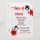 Klasse van de schoolreünie PERSONALIZE Kaart (Voorkant / Achterkant)