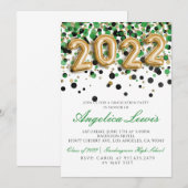 Klasse van de uitnodiging van de Graduation Party (Voorkant / Achterkant)