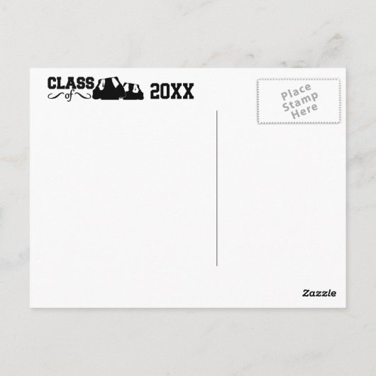 Klasse van ELK jaar aangepaste briefkaarten (Achterkant)