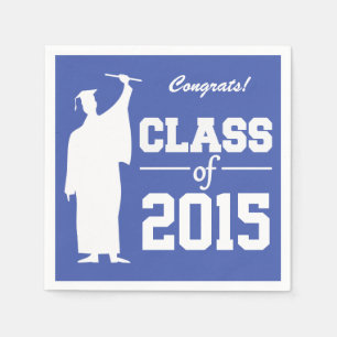 Klasse van ELK jaar aangepaste tekst & kleur serve Servetten