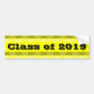 Klasse van Gele Band Bumpersticker 2019 van Janz