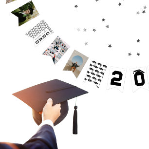 Klasse van Graduation Party Foto Bunting Flags Vlaggetjes