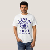 Klasse van het 202X Bowling Team T-shirt (Voorkant volledig)