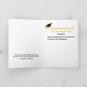 Klasse van het Afstuderen van 2025 (Spreuken 3:5) Kaart (Binnen)