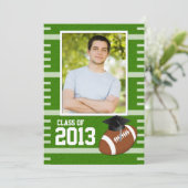 Klasse van het Afstuderen van Football 2013 Kaart (Staand voorkant)