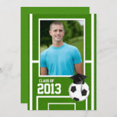 Klasse van het Afstuderen Voetbal 2013 Kaart (Voorkant / Achterkant)