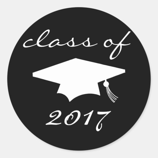 Klasse van het etiket van 2017 (zwarte afdekplaat) (Voorkant)
