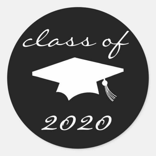 Klasse van het label 2020 (zwarte afdekplaat) (Voorkant)