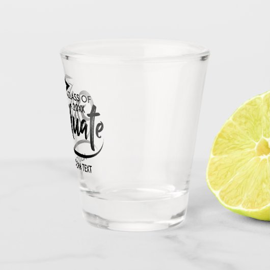 Klasse van jaar 20XX Cadeau Custom Afstuderen Shot Glas (Rechts)