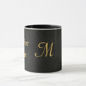 Klasse van Monogram zwarte Afstuderen Mok (Midden)
