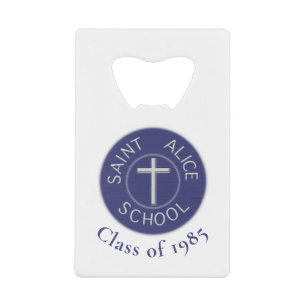 Klasse van Saint Alice Trad Patch Kredietkaart Flessenopener