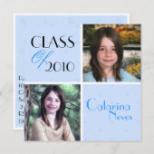 Klasse van uitnodiging 2010 (Voorkant / Achterkant)