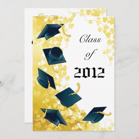 Klasse van uitnodiging 2012 (Voorkant / Achterkant)