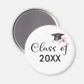 Klasse van uw Afstuderen Jaar Magneet (Voorkant / Achterkant)