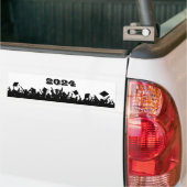 Klasse van veranderjaar wat je ziet is wat je krij bumpersticker (Op Truck)