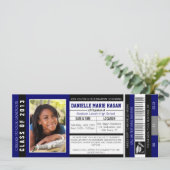 Klasse van VIP-toegangsbewijs van Afstuderen 2013 Kaart (Staand voorkant)