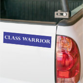 Klasse Warrior Bumpersticker (Op Truck)