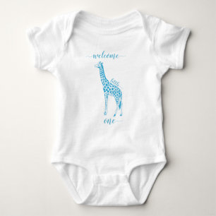 Klasse Whimsical Giraffe Butterfly T-shirts