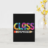 Klassen kwijtgeraakt op de laatste dag van de scho kaart (Gele Bloem)