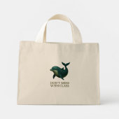 klassenaap mini tote bag (Achterkant)