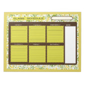 Klasseschema Notitieblok (Voorkant)