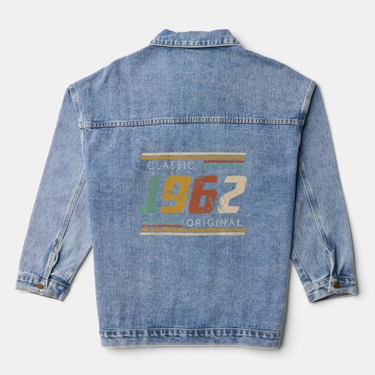 klassiek 1962 origineel denim jacket (Achterkant)
