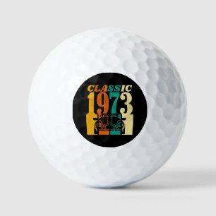 Klassiek 1973 51e verjaardag golfballen