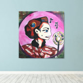 Klassiek 31 canvas afdruk (Insitu (Houten vloer))