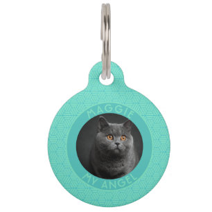 Klassiek aangepast cadeau voor kattenliefhebber Ze Huisdierpenning