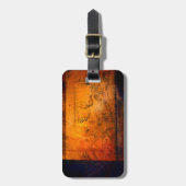 Klassiek Abstract kunstwerk Bagagelabel (Voorkant verticaal)