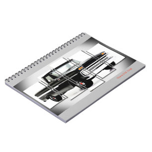 Klassiek afbeelding auto voor foto-Notitieboek Notitieboek