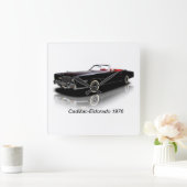 Klassiek afbeelding van de auto voor de Klok van d (Huis)