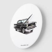 Klassiek afbeelding voor ronde (grote) wandklok grote klok (Hoek)