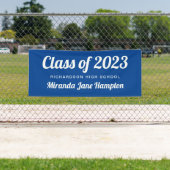 Klassiek Afstuderen voor aangepaste kleuren Spandoek (Insitu)