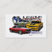 Klassiek Amerikaans Visitekaartje (Achterkant)