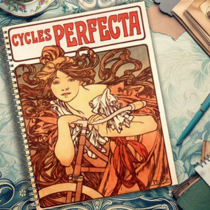 Klassiek Art Nouveau-posterontwerp Planner