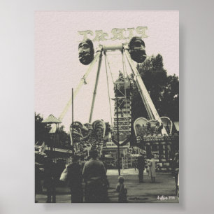 Klassiek Austria Wenen Prater pretpark Poster