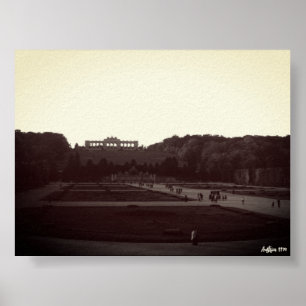Klassiek Austria Wenen Schonbrunn Tuinen 1970 Poster