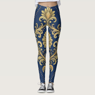 Klassiek Barok Siergoud Leggings