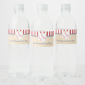 Klassiek Baseball Baby shower Waterflesetiket Waterfles Etiket (Flessen)