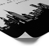 Klassiek Batman-symbool | Nieuwe geboortegegevens Poster (Hoek)