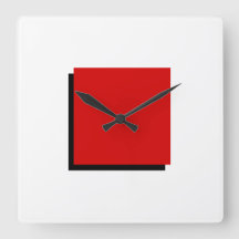 Klassiek Bauhaus design rood