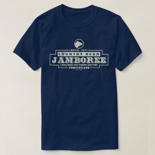  Klassiek Beer Jamboree Theme Park S T-shirt (Design voorkant)