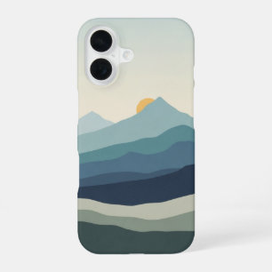 Klassiek berglandschap iPhone 16 hoesje