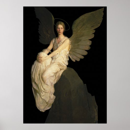 Klassiek beroemd schilderij van Abbott Handerson T Poster (Voorkant)