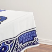 Klassiek blauw Willow China Design Tafelkleed (Voorbeeld)