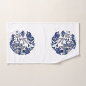 Klassiek blauw Willow-ontwerp Bad Handdoek (Handdoek)