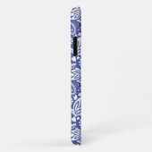 Klassiek blauw wit boho paisley patroon Case-Mate iPhone case (Achterkant/rechts)